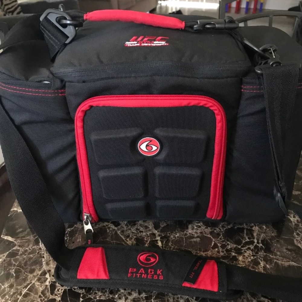 6 Pack Fitness meal prep Bag